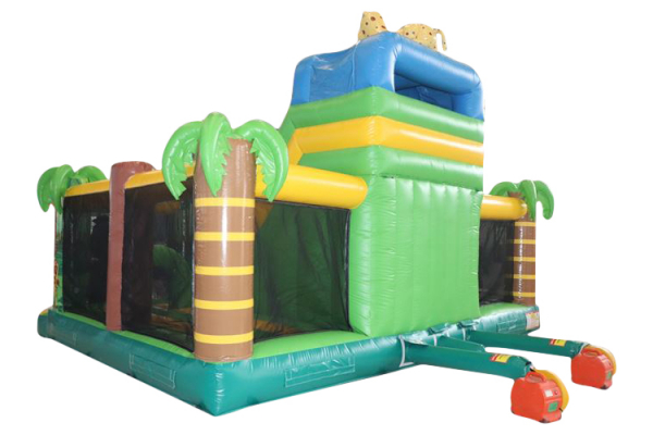 Hüpfburg Jungle Multiplay in 6,9m x 5,4m x 5,6mh